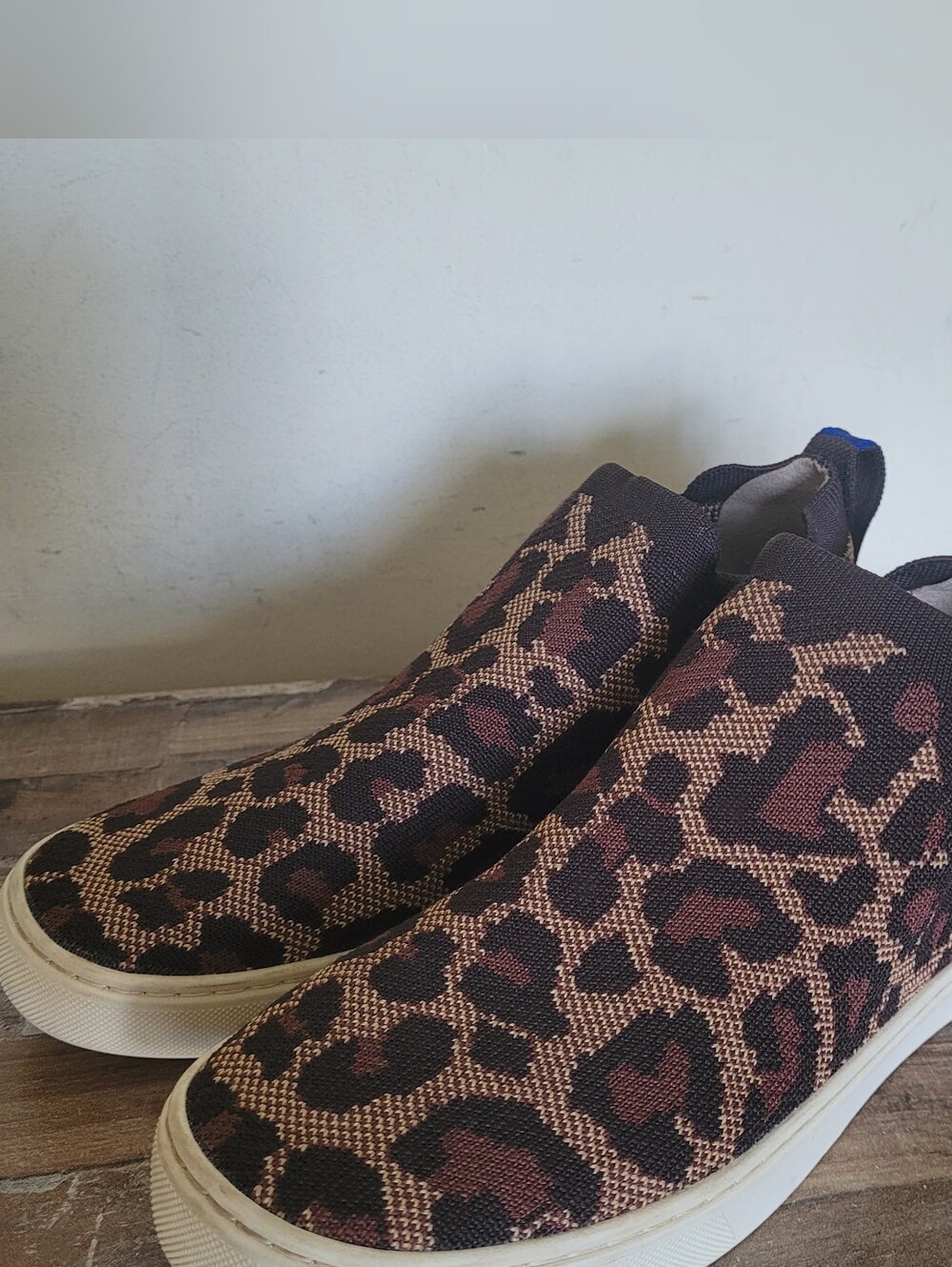 Rothy's Ankle Booties. The Chelsea Sneakers In The "Wildcat" Leopard Print